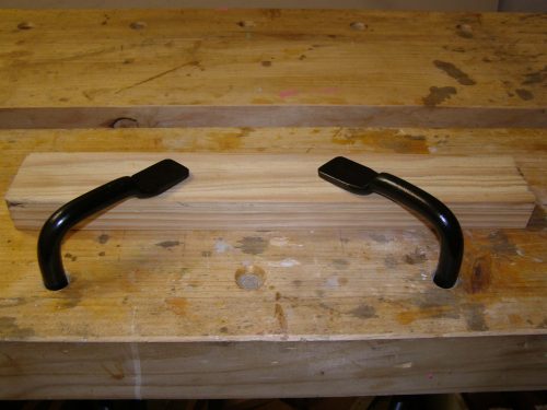 STEEL WOODWORK BENCH HOLDFAST (PAIR) ~ 250mm X 125mm X 19mm